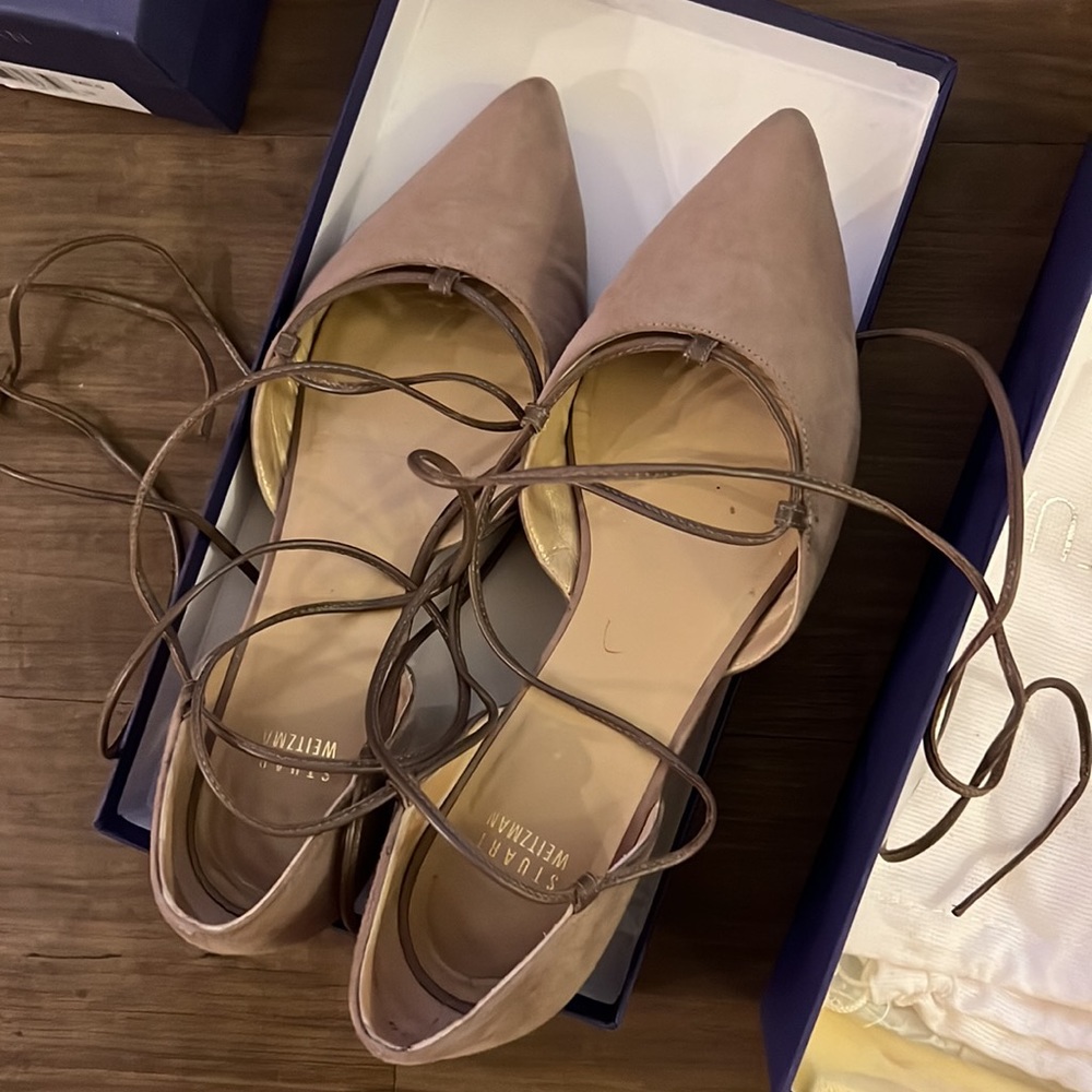 Stuart Weitzman Haze Suede Flats - image 3